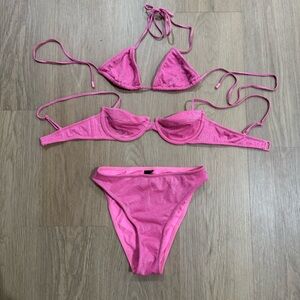 Triangl Swimwear Vibrant Pink Bikini